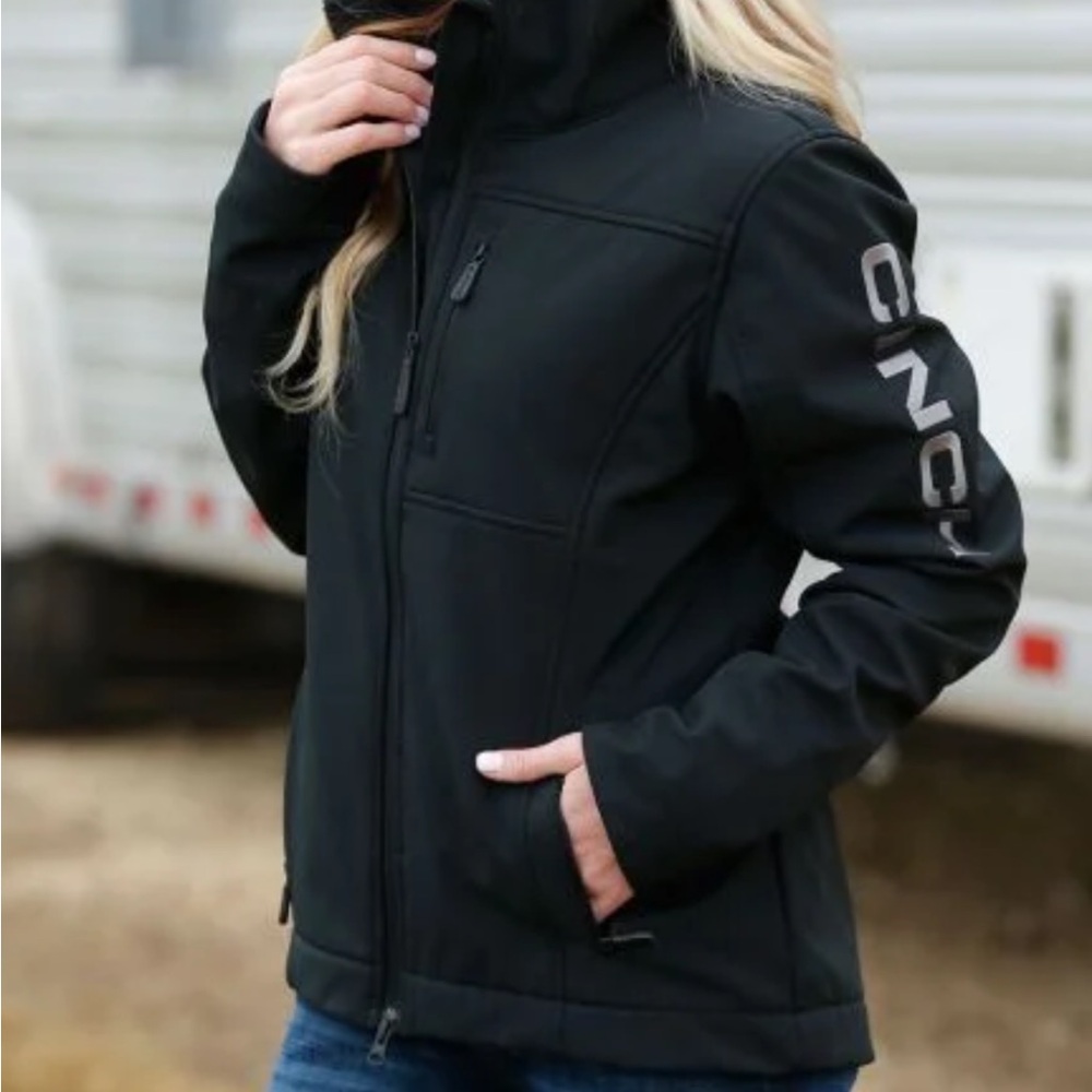 NWT CINCH L women’s black concealed carry jacket